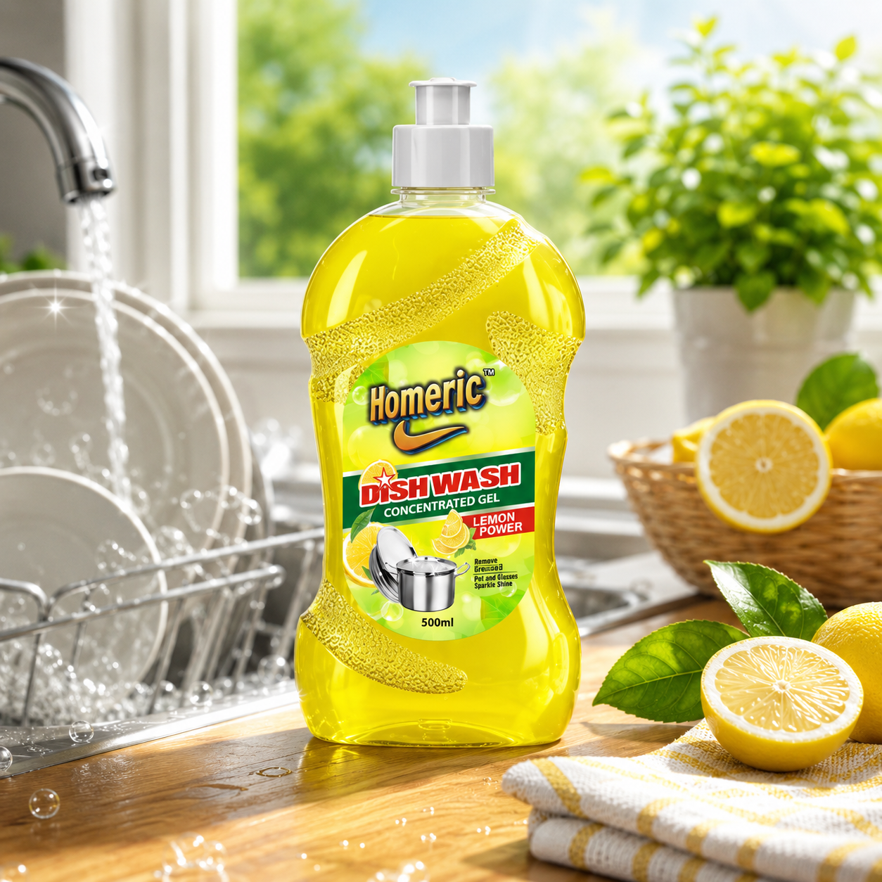 Homeric Dish Wash Concentrated Gel